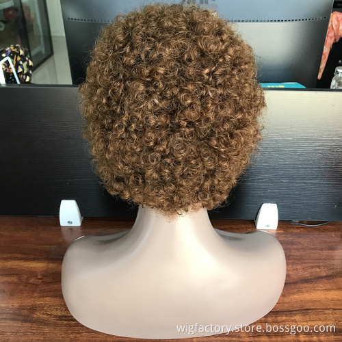 Wholesale new fashion new colored cheap human hair wigs, 100% human hair wigs wholesale